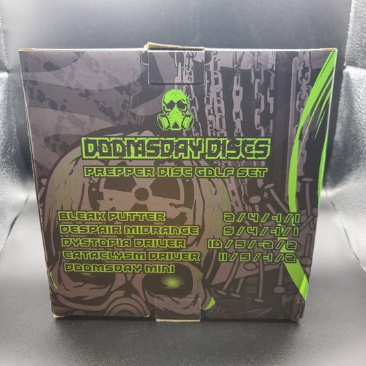 The disc package: Doomsday Discs Prepper starter pack