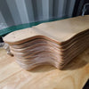 Blank drop down longboard deck