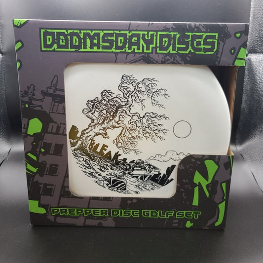 The disc package: Doomsday Discs Prepper starter pack